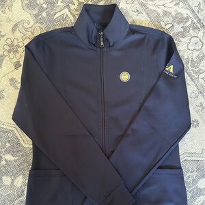 EP Pro Navy Quarter zip with PGA logo